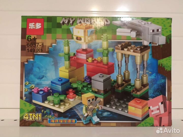 Конструктор Майнкрафт новый