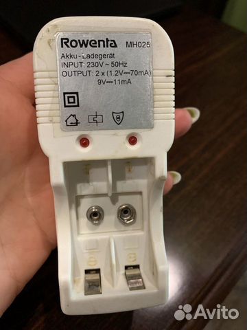 Зарядное устройство для аккумуляторов Rowenta