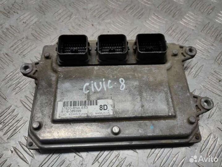 Блок управления двигателем HondaCivic 8 restailing