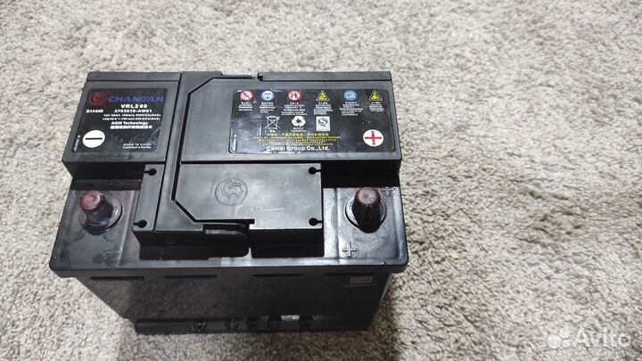 Аккумулятор автомобильный новый