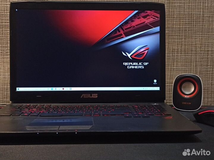 Ноутбук Asus rog G751JM - Core i7/GTX860M