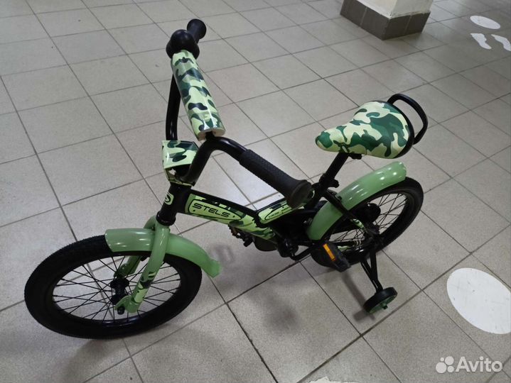 Новый детский велосипед stels fortune 16 колёса