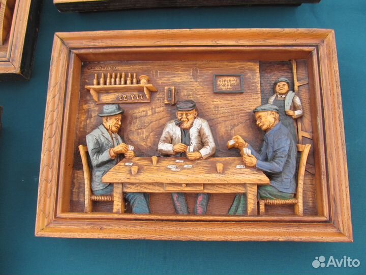 Картины из дерева