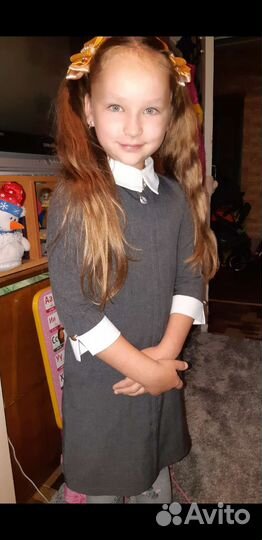 Школьная форма серого цвета