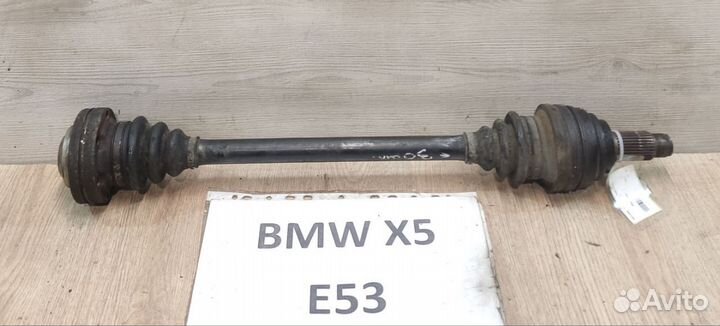 Полуось задняя Rh 3.0б. 4WD BMW X5 E53, рест., 04г