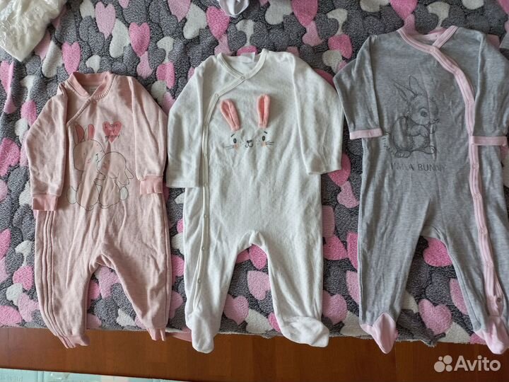 Одежда пакетом на девочку 80-86