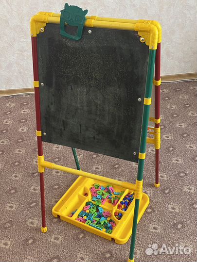 Мольберт детский двухсторонний