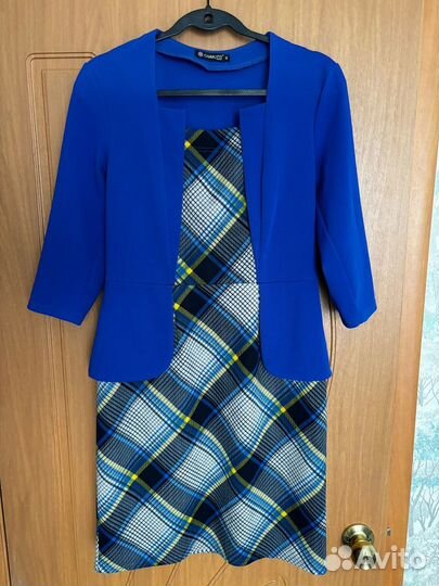 Платье повседневное р.48