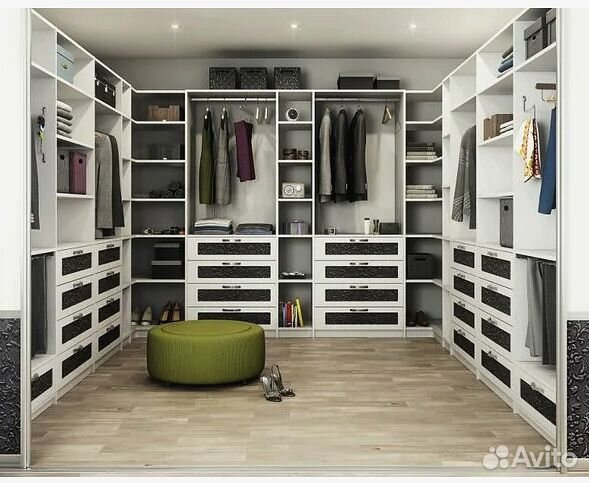 Гардеробная по вашим размерам на заказ