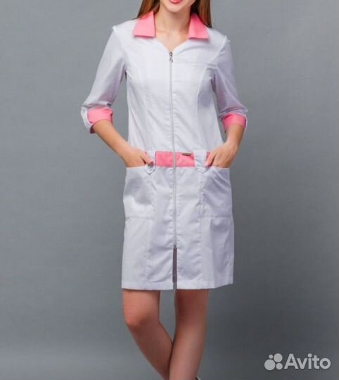 Новый халат медицинский