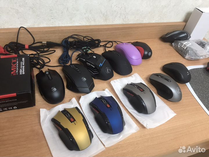 Мыши компьютерные новые и б.у