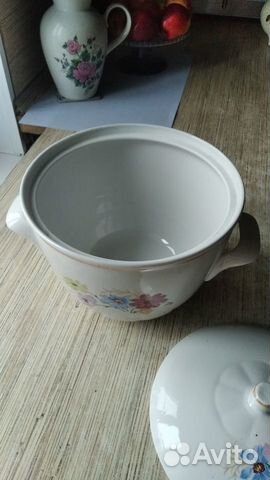 Фарфоровая супница СССР