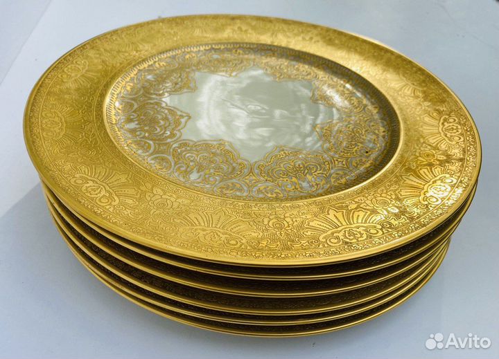 Антикварные тарелки Heinrich Selb Bavaria