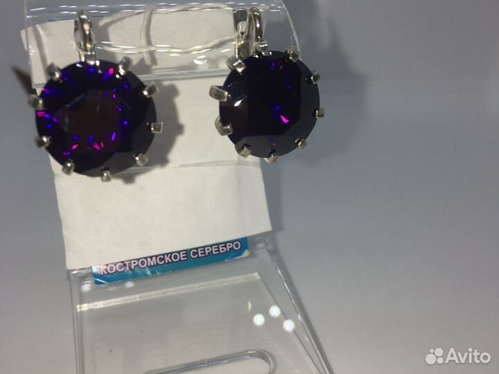 Серебряные серьги