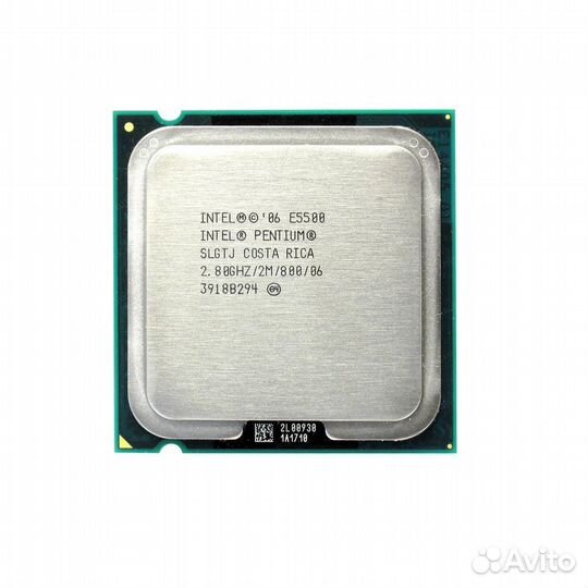 Intel Pentium E5500 LGA775, 2 x 2800 мгц