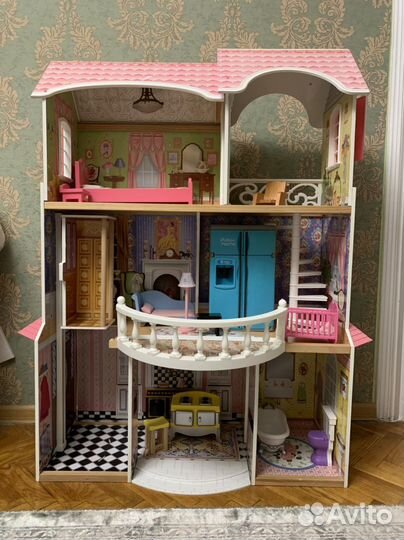 Кукольный домик kidkraft с мебелью