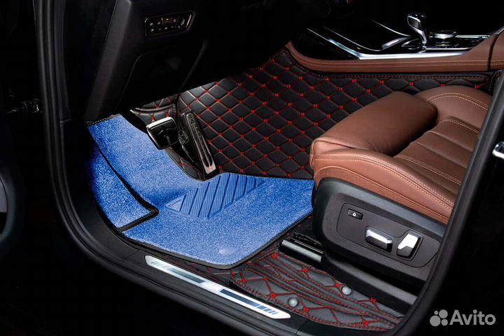 3D Коврики Exeed Салон Багажник из Экокожи