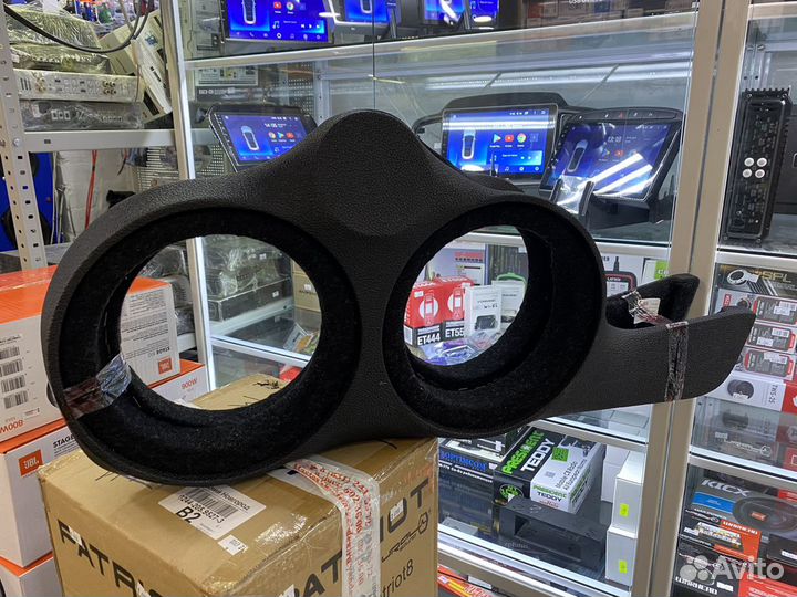 Акустический подиум ваз 2110 20+20+Рупор