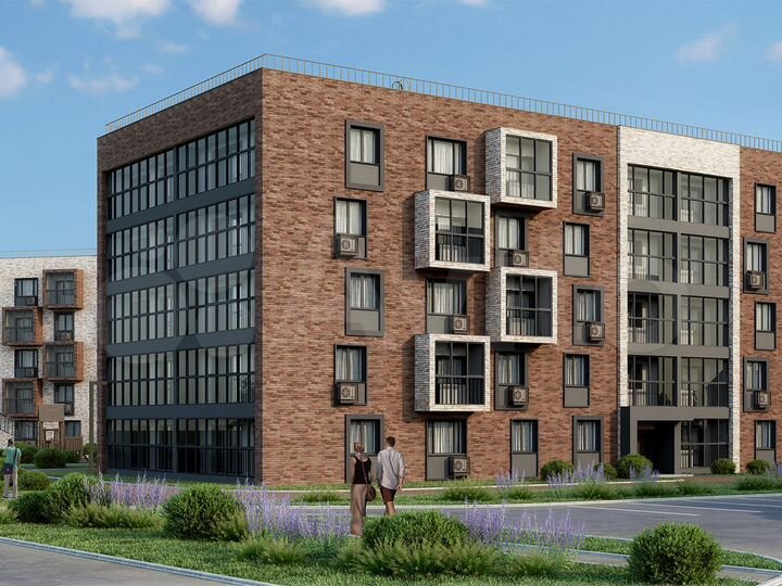 1-к. квартира, 44,3 м², 3/5 эт.