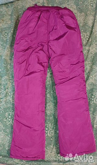 Брюки теплые