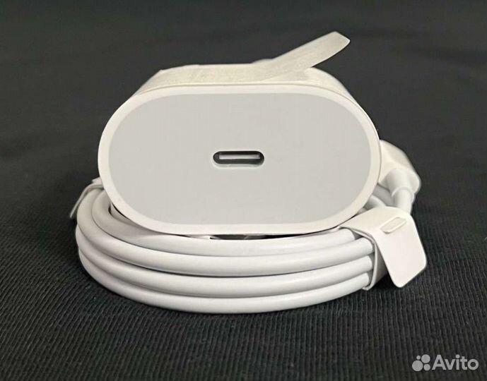 Быстрая зарядка на iPhone сзу Блок питания+кабель