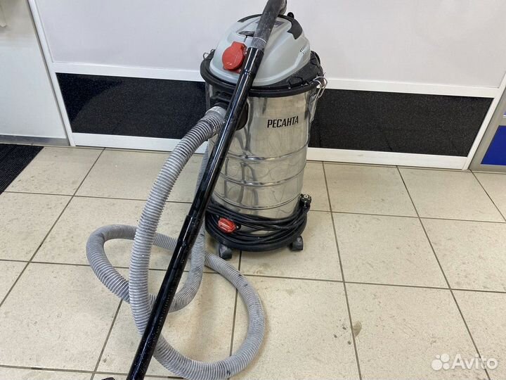 Пылесос строительный Ресанта пс 1500\30