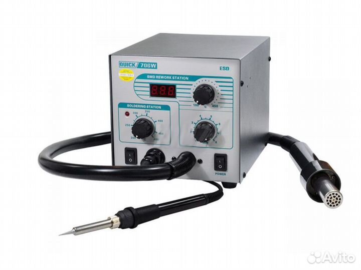 Термовоздушная паяльная станция quick 706W+