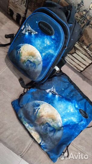 Рюкзак и мешок для сменки для мальчика