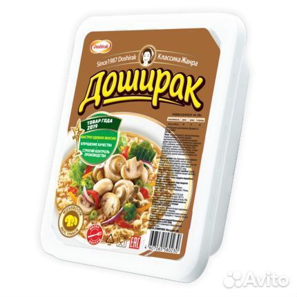 Лапша доширак со вкусом грибов 90г