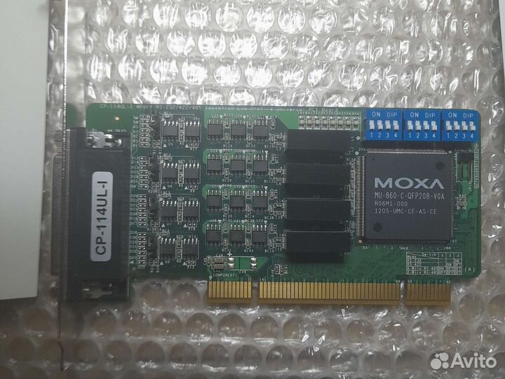 Интерфейсная плата rs232/485/422 moxa