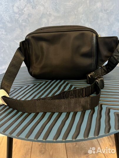 Сумка женская черная Karl lagerfeld поясная