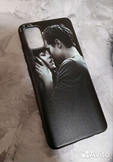 Силикон чехол Samsung/Самсунг A51. 50 оттенков сер