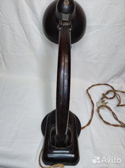 Настольная карболитовая лампа нквд СССР