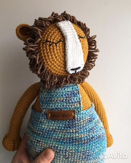 Лев Бонифаций мягкая игрушка