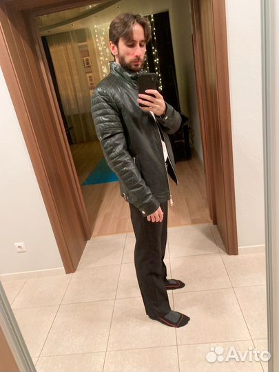 Кожаная куртка мужская Bona Dea