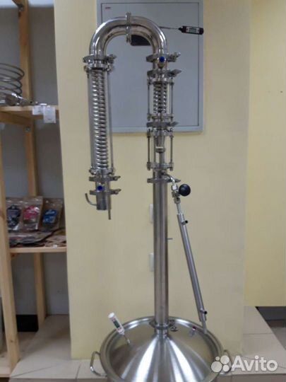 Самогонный аппарат люкс-экстра 2 дюйма с узлом отб