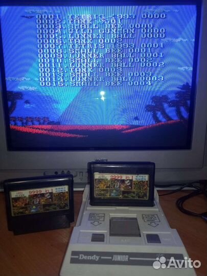 Картриджи для dendy