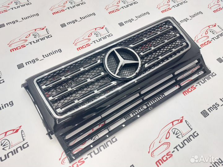 Решетка радиатора в стиле GLS на G-Class W463