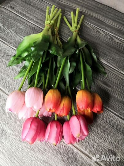 Тюльпаны силиконовые