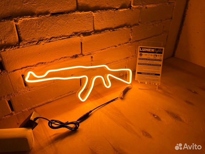 Вывески из неона