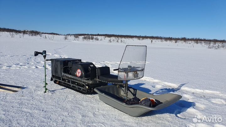 Мотобуксировщик Ураган Сибирь
