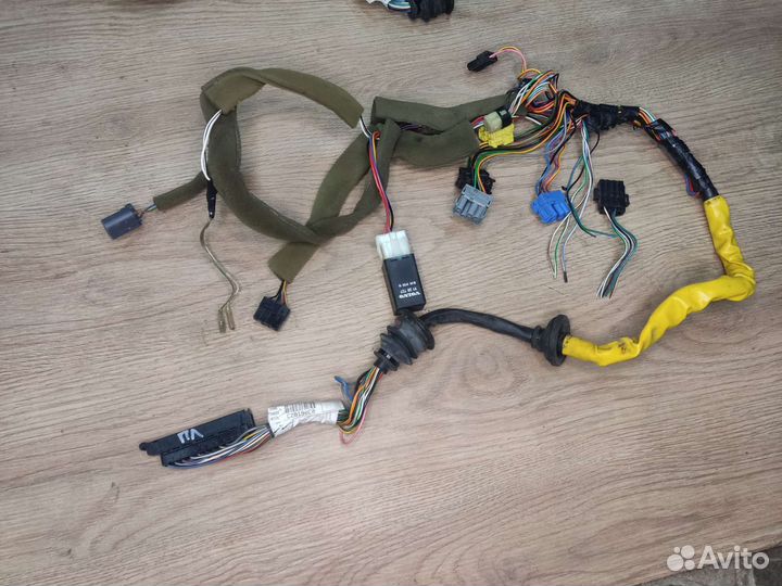 Проводка дверей, Volvo 960