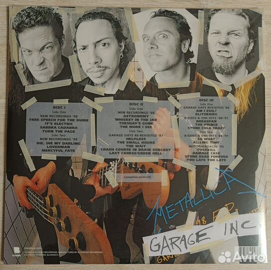 Metallica - Garage Inc. 3LP (США)
