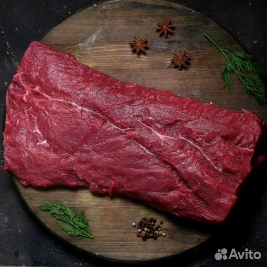 Филе говядины. Толстый край и тонкий край