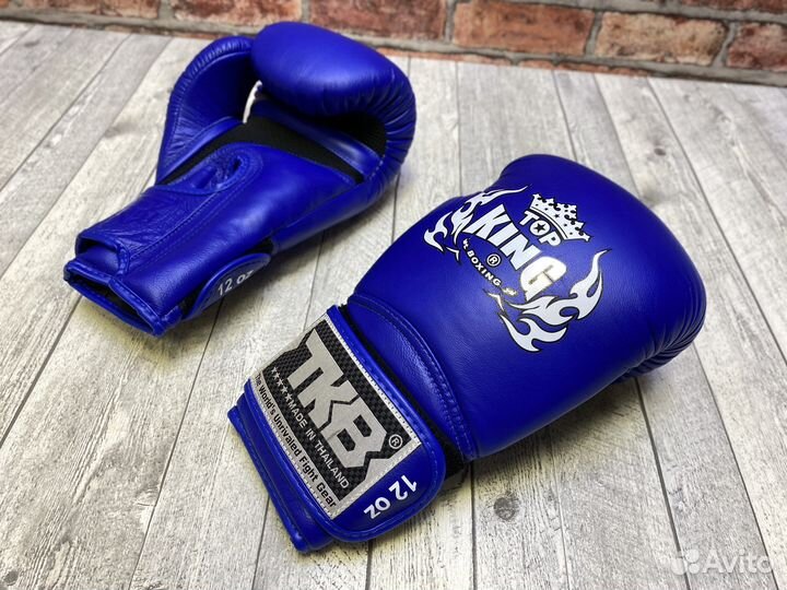 Боксерские перчатки Top King Boxing AIR Blue