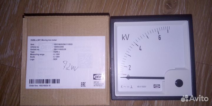 Приборы щитовые deif