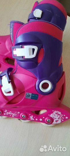 Роликовые коньки 34-36 р