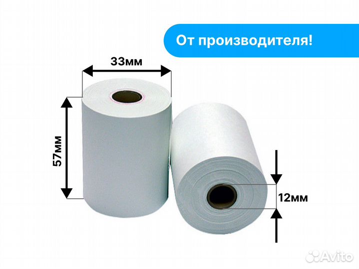Кассовая (чековая)термолента
