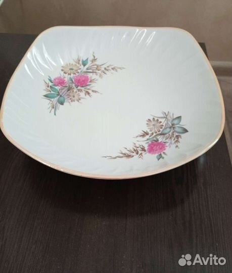 Салатник фарфор винтаж