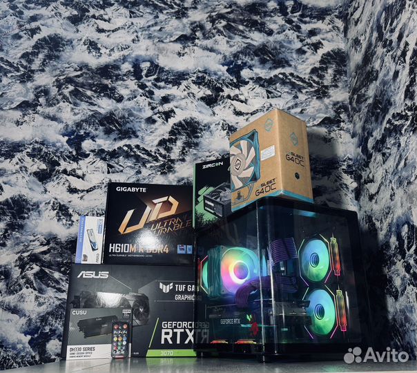 Игровой компьютер (пк) RTX 3070/ I5 12400F/ 32GB